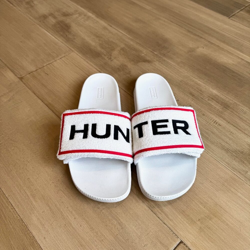 Hunter Men's Adjustable Slides - Size 13, New - image 2